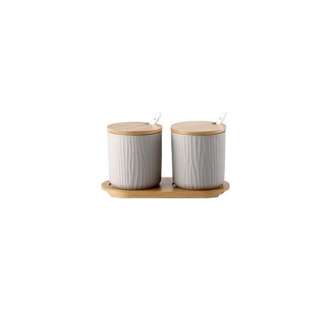 Ceramic Seasoning Jar Set