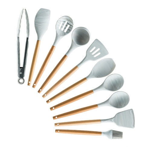 Premium Silicone Utensils Set